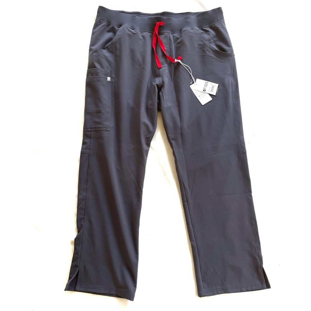 Figs Charcoal Kade Cargo Pants Scrubs